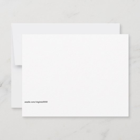 Tom Thomson - Herbstgarten Karte (Rückseite)