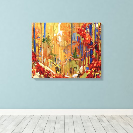 Tom Thomson - Herbstgarten Leinwanddruck (Insitu (Holzboden))