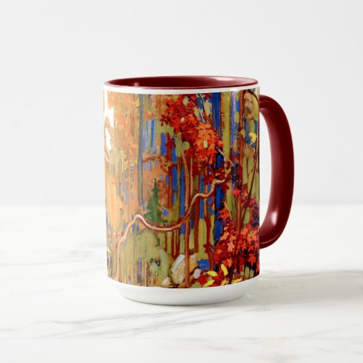 Tom Thomson - Herbstgarten Tasse (VorderseiteRechts)