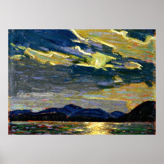 Tom Thomson - Hot Summer Moonlight Poster (Vorne)