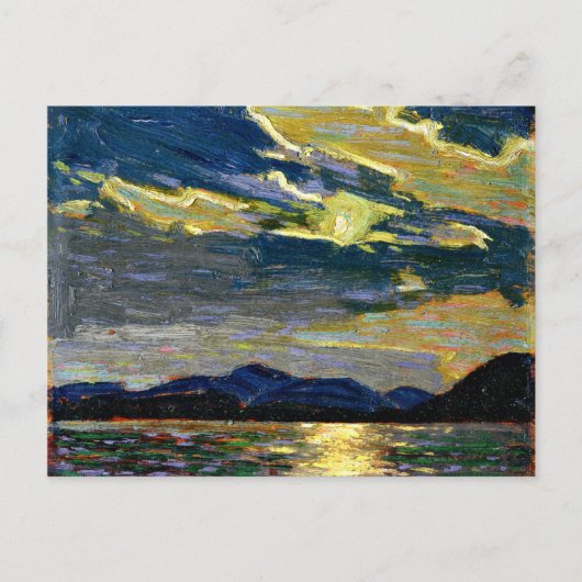 Tom Thomson - Hot Summer Moonlight Postkarte (Vorderseite)