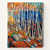 Tom Thomson - Im Norden, Notizblock (Rückseite)