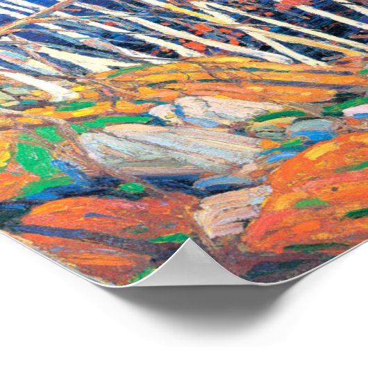 Tom Thomson im Northland Poster (Ecke)