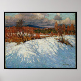 Tom Thomson in Algonquin Park Poster