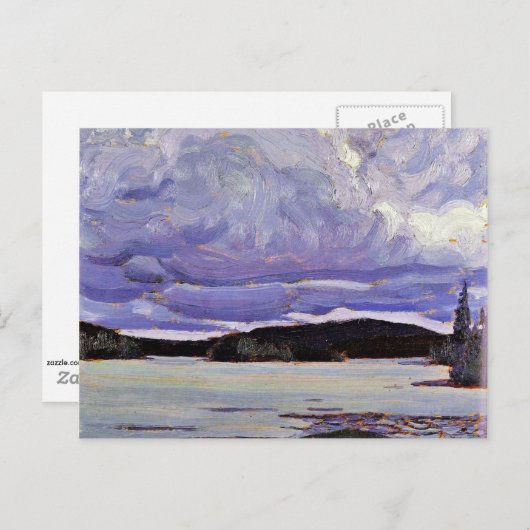 Tom Thomson - Kanusee, Frühling Postkarte (Vorne/Hinten)