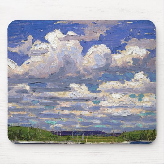 Tom Thomson-Malerei, Sommertag Mousepad (Vorne)