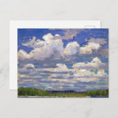 Tom Thomson-Malerei, Sommertag Postkarte (Vorne/Hinten)