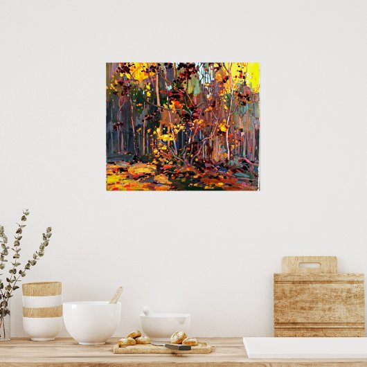 Tom Thomson - Maple Saplings Poster (Küche)