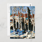 Tom Thomson - März Postkarte (Vorne/Hinten)