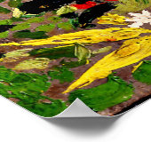 Tom Thomson - Moccasin-Blume Poster (Ecke)