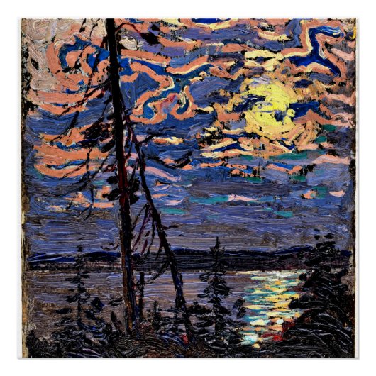 Tom Thomson - Mondlicht Poster (Vorderseite)
