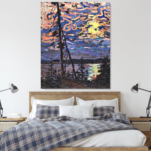 Tom Thomson - Moonlight Leinwanddruck (Insitu (Schlafzimmer))