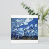 Tom Thomson - Nocturne, die Birches Karte (Stehend Vorderseite)