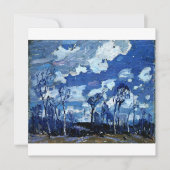 Tom Thomson - Nocturne, die Birches Karte (Vorderseite)