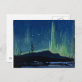 Tom Thomson - Nordlichter Postkarte (Vorne/Hinten)