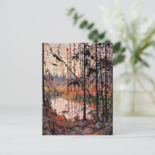 Tom Thomson, Northern River Postkarte (Stehend Vorderseite)