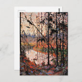 Tom Thomson, Northern River Postkarte (Vorne/Hinten)