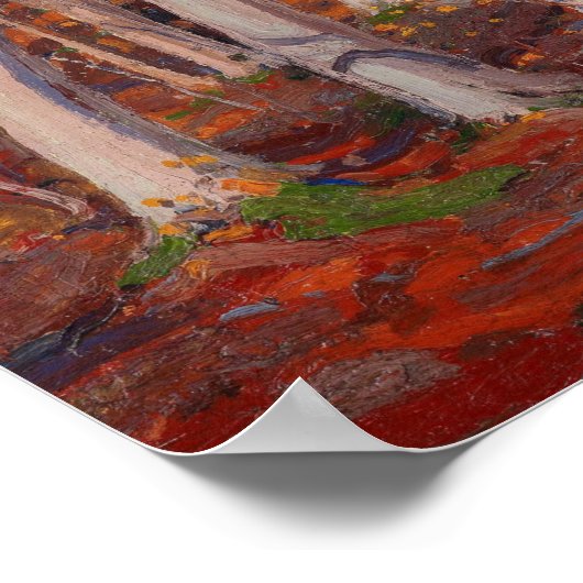 Tom Thomson October Poster (Ecke)