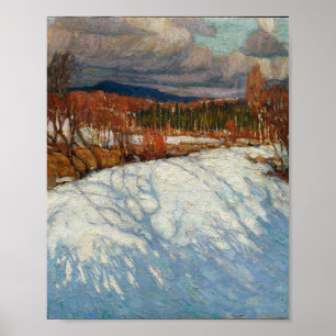 Tom Thomson Painting Algonquin Park Ontario Poster