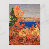 Tom Thomson Painting Autumn Foliage Ontario Land P Postkarte (Vorderseite)