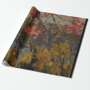Tom Thomson Painting Canadian Landscape Geschenkpapier