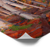 Tom Thomson Painting Oktober Kanadische Landschaft Poster (Ecke)