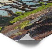 Tom Thomson Painting Pine Island Kanadisches Land Poster (Ecke)