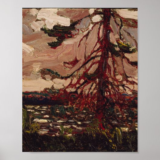Tom Thomson Painting Ragged Pine Ontario Landscape Poster (Vorne)
