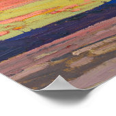 Tom Thomson Painting Sunset Ontario Land Poster (Ecke)