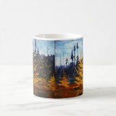 Tom Thomson Painting Tamaracks Canadian Wilderness Kaffeetasse (Mittel)