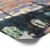 Tom Thomson Painting Wild Cherries Ontario Land Poster (Ecke)