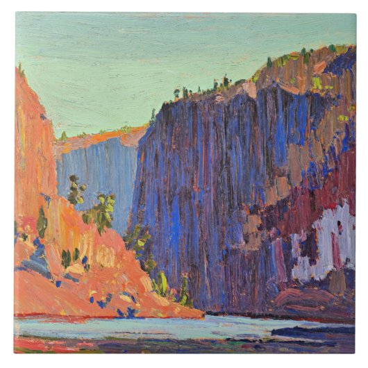 Tom Thomson — Petawawa Gorges Fliese (Vorderseite)