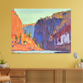 Tom Thomson - Petawawa Gorges Leinwanddruck (Insitu (Wohnzimmer))