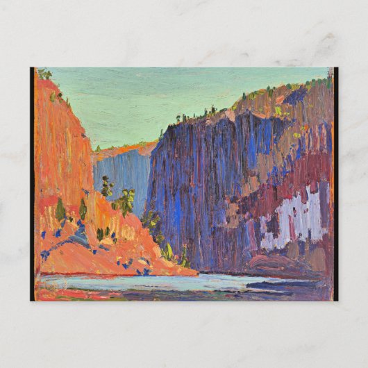 Tom Thomson - Petawawa Gorges Postkarte (Vorderseite)