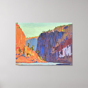 Tom Thomson - Petawawa-Schluchten Leinwanddruck