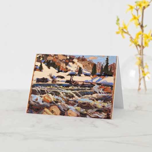 Tom Thomson - Rapids Karte (Gelbe Blume)