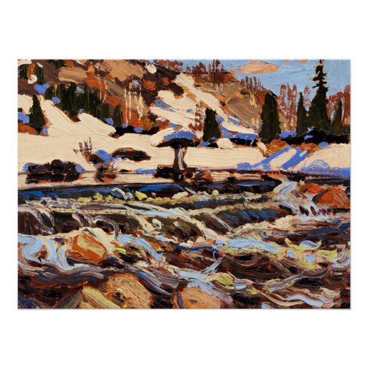Tom Thomson - Rapids, Poster (Vorderseite)