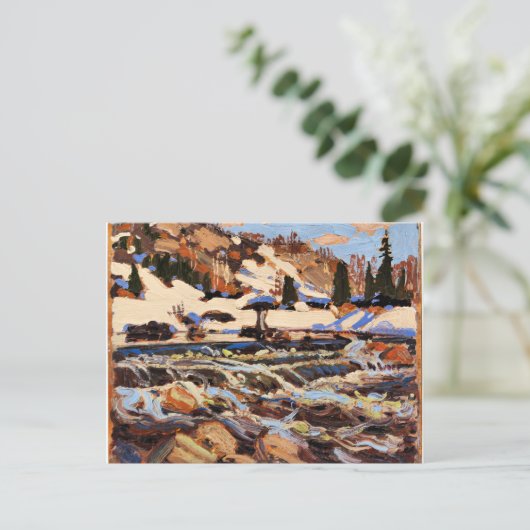 Tom Thomson - Rapids Postkarte (Stehend Vorderseite)