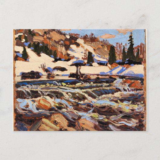 Tom Thomson - Rapids Postkarte (Vorderseite)