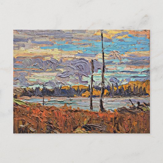 Tom Thomson - Rauchsee, Fall Postkarte (Vorderseite)