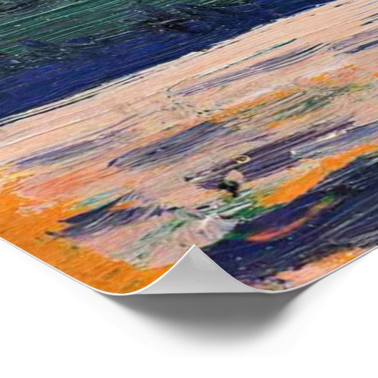 Tom Thomson - Rauchsee, Poster (Ecke)