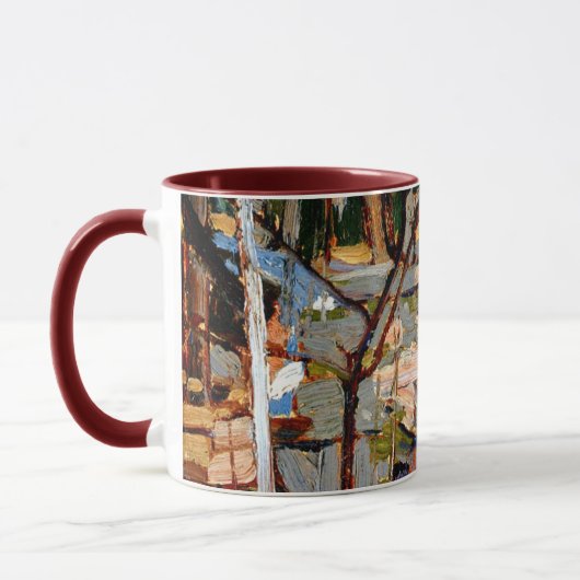 Tom Thomson - Schnee und Rocks Tasse (Links)