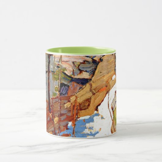 Tom Thomson - Schnee und Rocks Tasse (Zentrum)