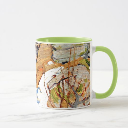 Tom Thomson - Schnee und Rocks Tasse (Rechts)