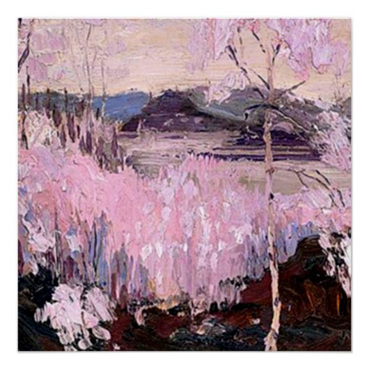 Tom Thomson - Schneesturm Poster (Vorderseite)