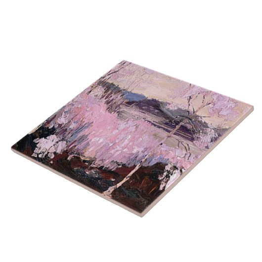 Tom Thomson - Sleet Storm, Fliese (Seite)