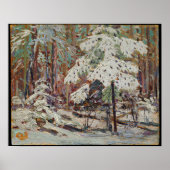 Tom Thomson Snow im Wald Poster (Vorne)