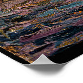 Tom Thomson - Sonnenuntergang, Kanusee Poster (Ecke)