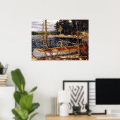 Tom Thomson - The Canoe Poster (Heimbüro)
