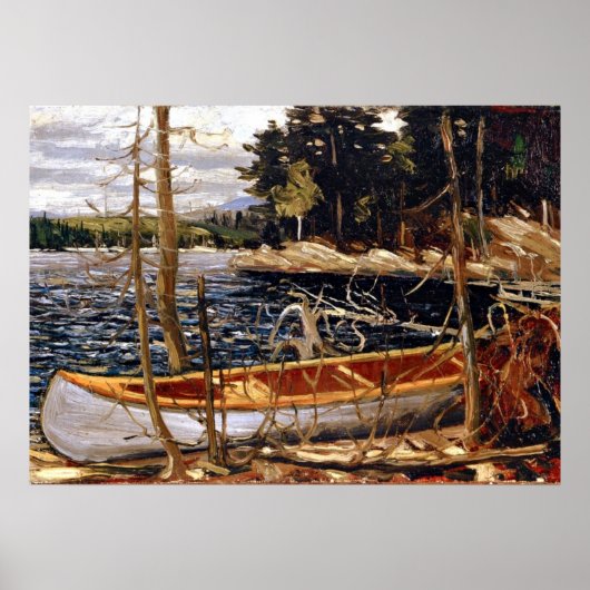 Tom Thomson - The Canoe Poster (Vorne)